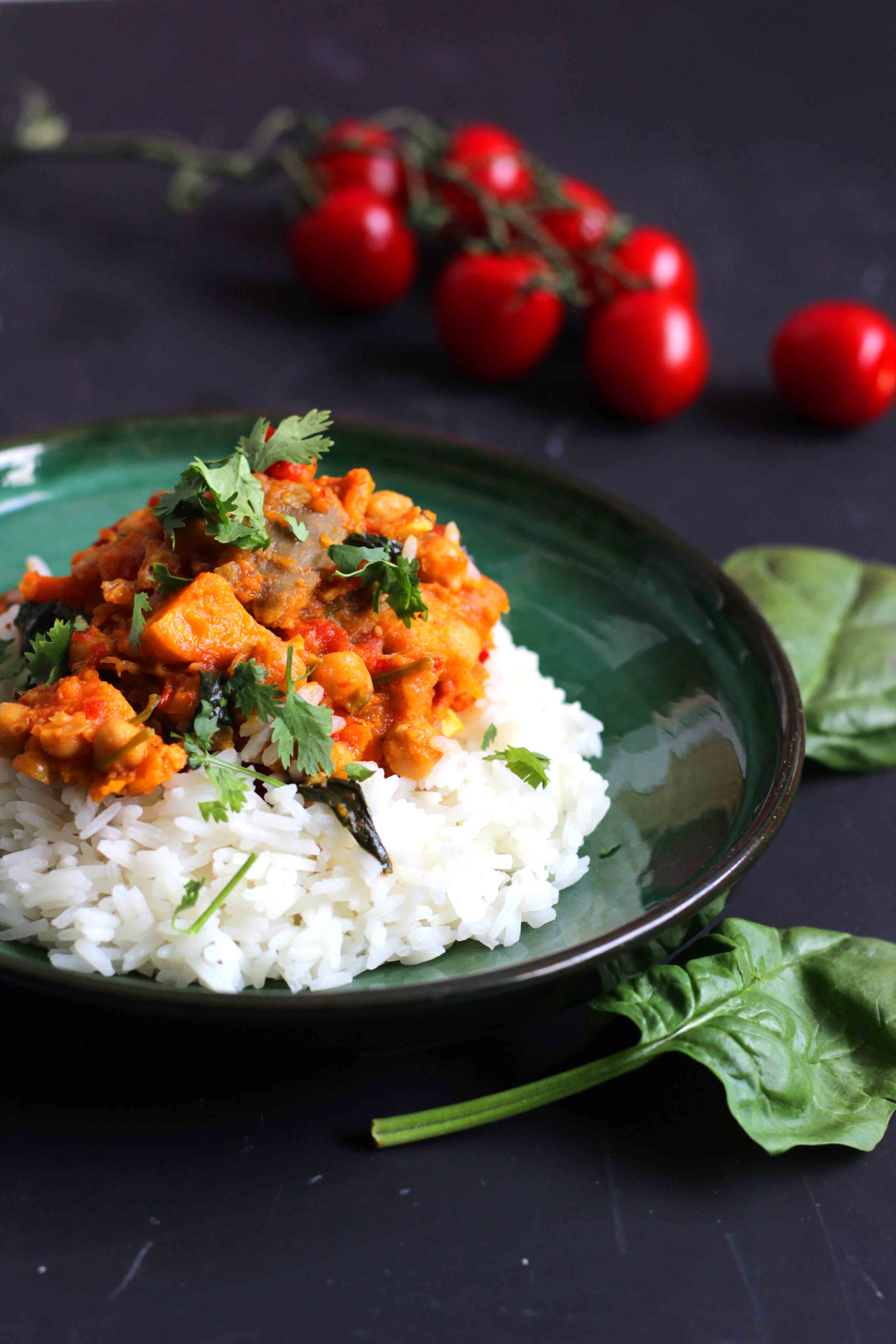 Recept Curry Met Zoete Aardappel Happy Vegan